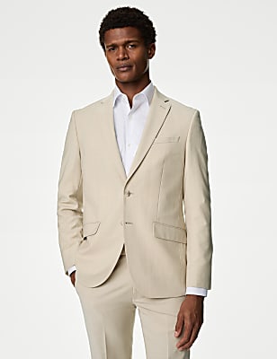 Tailored Fit Performance Suit Jacket