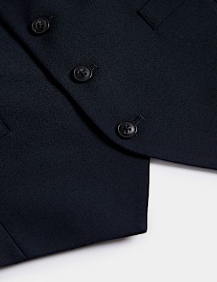 Regular Fit Machine Washable Waistcoat