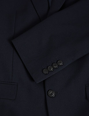 Regular Fit Machine Washable Suit Jacket