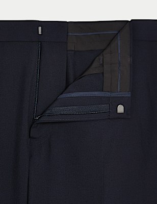 Slim Fit Machine Washable Suit Trousers