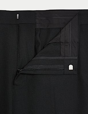 Slim Fit Machine Washable Suit Trousers