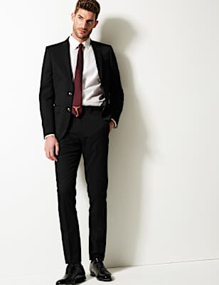 Black Slim Fit Trousers