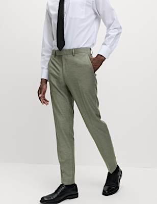 Slim Fit Stretch Suit Trousers