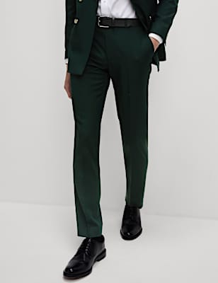 Slim Fit Stretch Suit Trousers