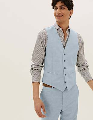 Pastel Slim Fit Waistcoat
