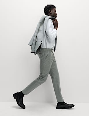 Slim Fit Suit Trousers