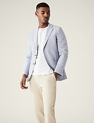 Linen Rich Textured Jacket