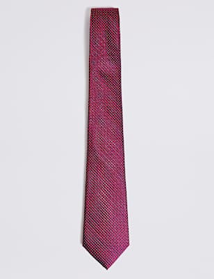 Polka Dot Pure Silk Tie
