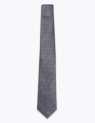 Polka Dot Pure Silk Tie