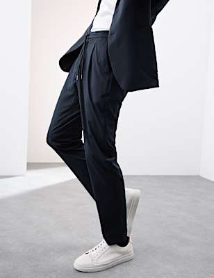 Tailored Fit Packable Suit Trousers