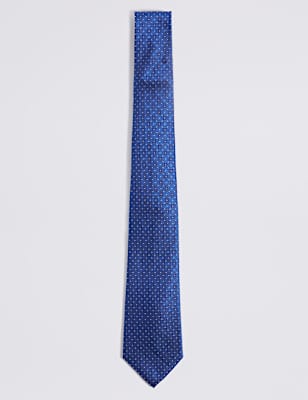 Polka Dot Pure Silk Tie'