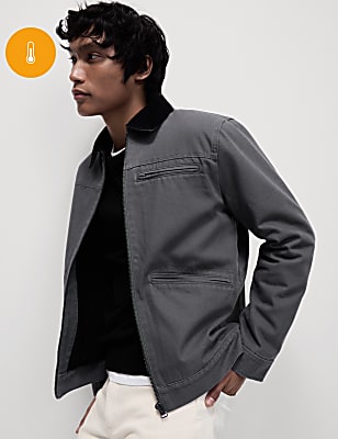 Canvas Trucker Utility Jacket