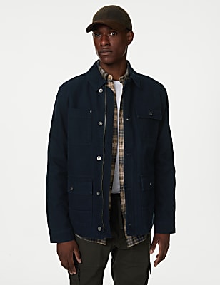 Borg Lined Utility Jacket with Stormwear