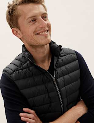 Feather & Down Padded Gilet Stormwear&trade;