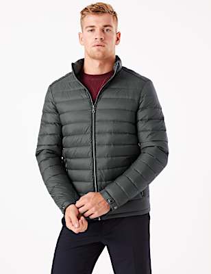 Feather & Down Puffer Jacket