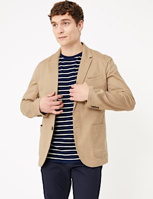Slim Fit Cotton Jacket