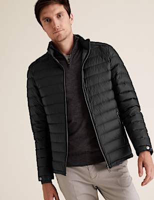 Feather & Down Puffer Jacket