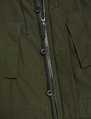Hooded Parka Jacket with Thermowarmth&trade;