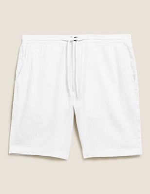 Linen Blend Regular Fit Short