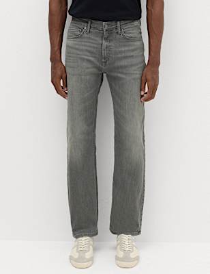 Straight Fit Stretch Jeans