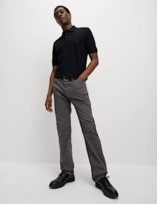 Straight Fit Stretch Jeans