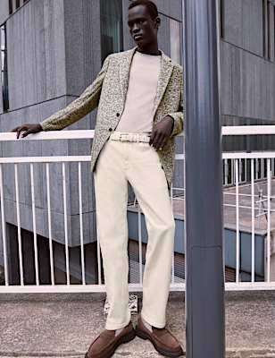 Straight Fit Stretch Jeans