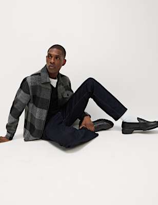 Straight Fit Stretch Jeans