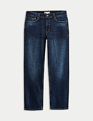 Straight Fit Stretch Jeans