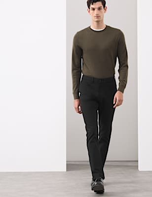 Cotton Rich Twill Performance Trousers