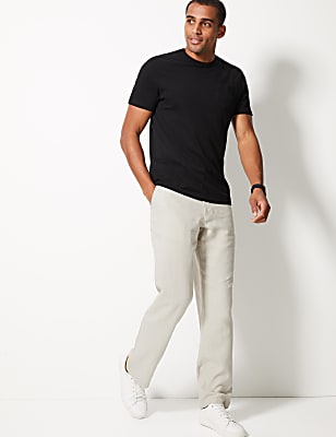 Linen Rich Trousers