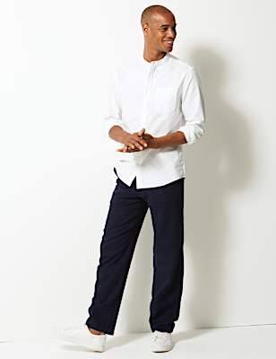 Linen Rich Trousers