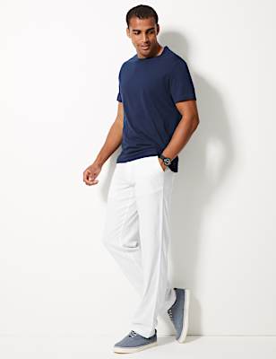 Linen Rich Trousers