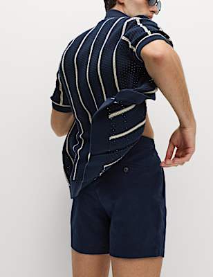 Regular Fit Stretch Chino Shorts