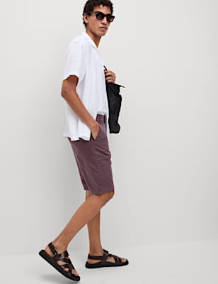 Regular Fit Stretch Chino Shorts