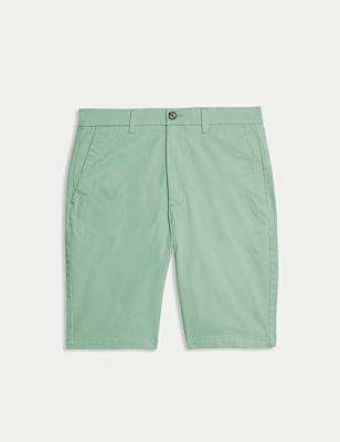 Regular Fit Stretch Chino Shorts