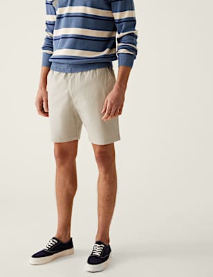 Elasticated Waist Stretch Shorts