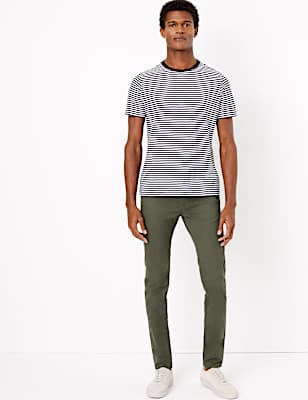 Skinny Fit 5 Pocket Stretch Trousers