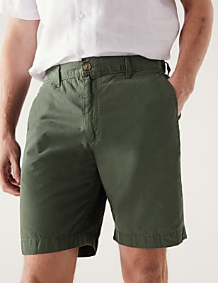 Pure Cotton Half Elasticated Waist Shorts