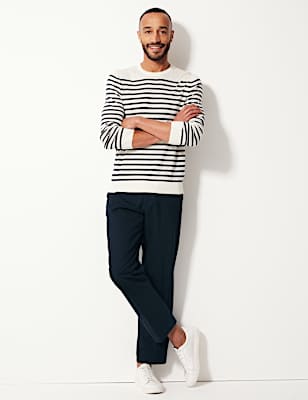 Regular Fit Pure Cotton Chinos with Stormwear&trade;