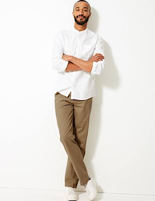 Regular Fit Pure Cotton Chinos with Stormwear&trade;