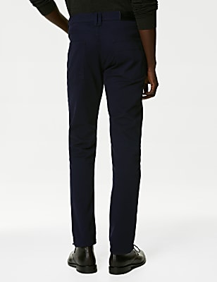 Slim Fit Italian 5 Pocket Trousers