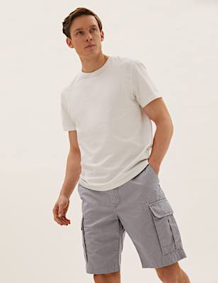 Organic Cotton Cargo Shorts