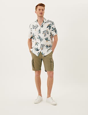 Pure Cotton Cargo Shorts