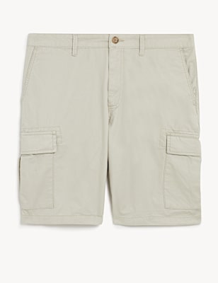 Pure Cotton Cargo Shorts