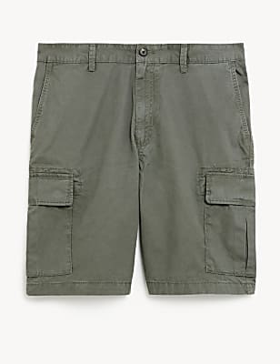 Pure Cotton Cargo Shorts