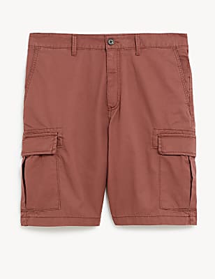 Pure Cotton Cargo Shorts