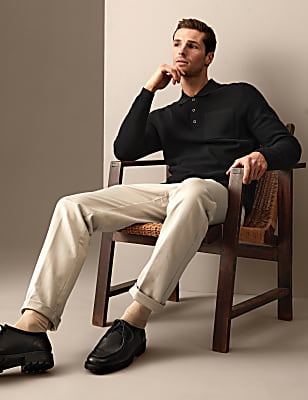 Regular Fit Italian Stretch Chinos