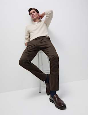 Slim Fit Stretch Chinos