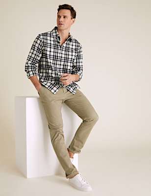 Slim Fit Stretch Chinos