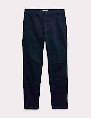 Slim Fit Cotton Rich Stretch Chinos